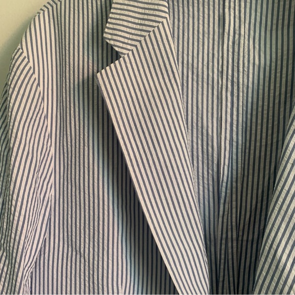 J.Crew Mens Thompson Seersucker Pinstripe Blazer - Picture 10 of 14